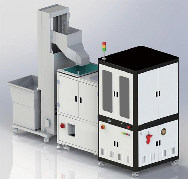 CCD visual screening machine